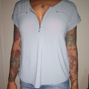 The Workshop beautiful light blue blouse